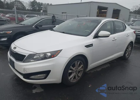 2011 Kia Optima Ex z USA, uszkodzony, nr VIN KNAGN4A76B5065182